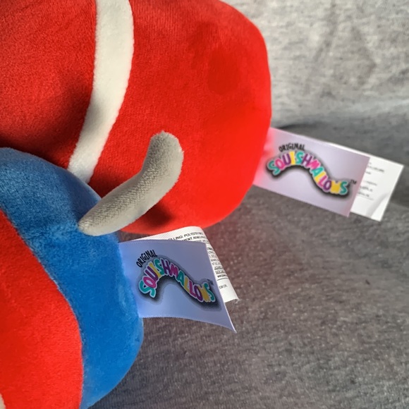 Squishmallow ornaments - Santa and Murray the Mouse Nutcracker - like new - Picture 4 of 4